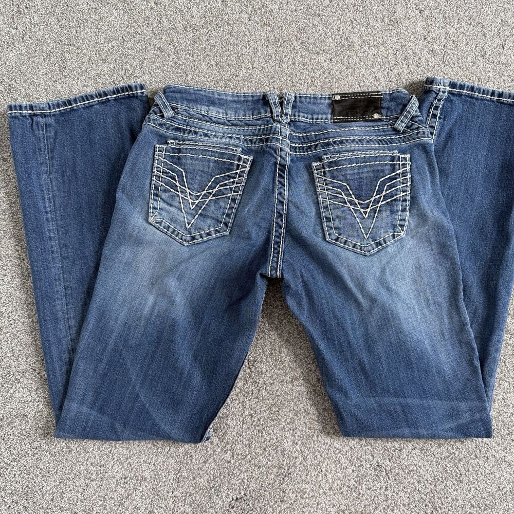 Vigoss Dublin Bootcut Jeans Women's Dark Wash Western Size 9 30x33